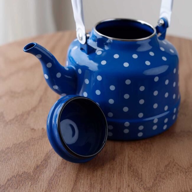 Blue with white Dotted design Jug - Image 3