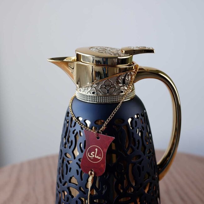 golden decorated thermos - Image 2