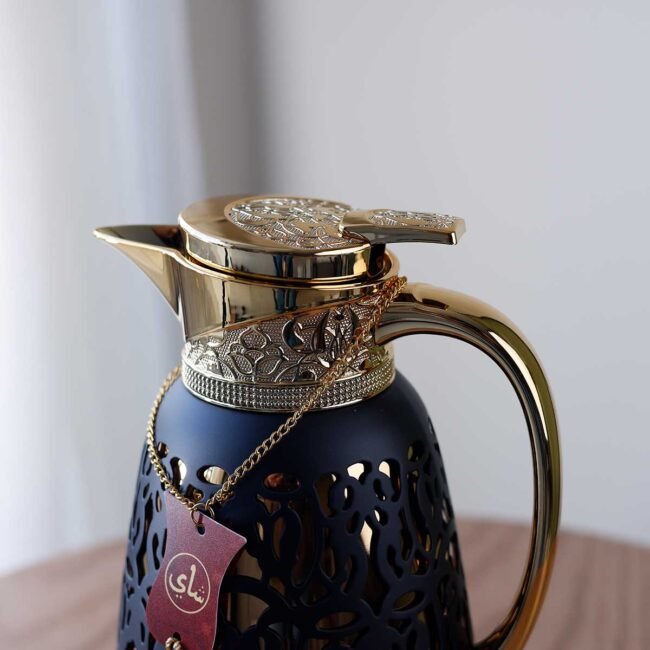 golden decorated thermos - Image 3