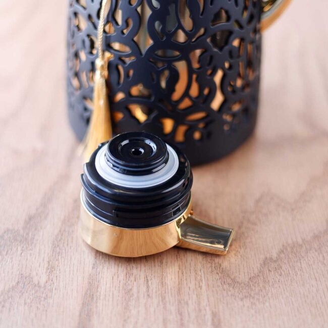 golden decorated thermos - Image 4