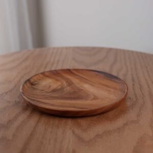 Small Natural wood plate
