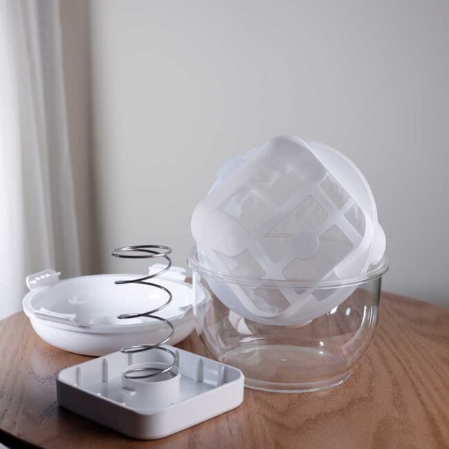 Plastic box for making labneh - Image 2