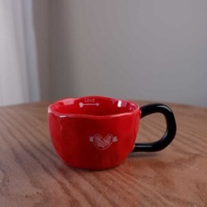 Mug love porcelain