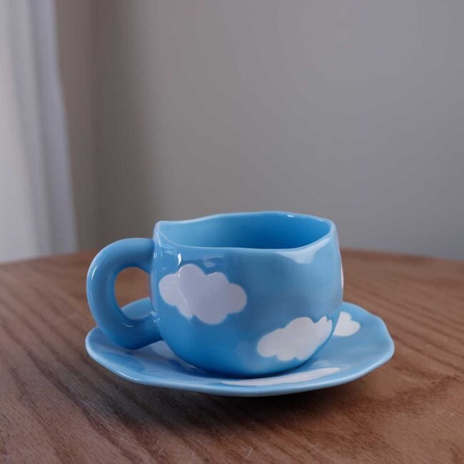 Hand made cloud cup
