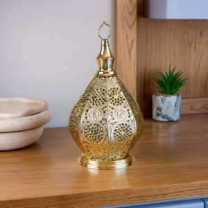 Ramadan Spiral Golden Lantern