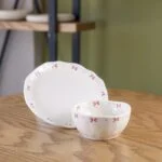 porcelain plate & bowl