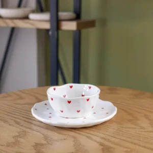 porcelain plate & bowl