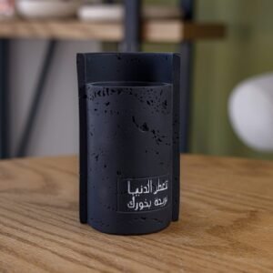 Cylindrical Ceramic Incense Burner