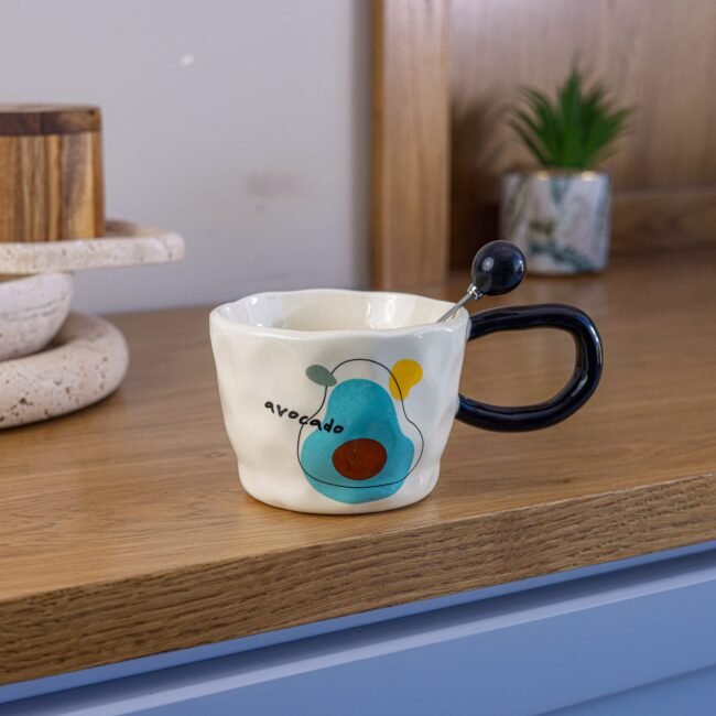 Shiny porcelain fruit cup - Image 2