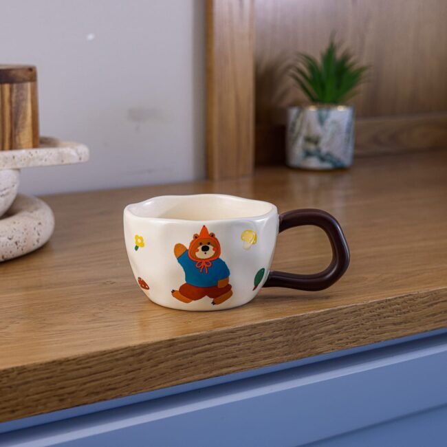 Porcelain bear mug - Image 3