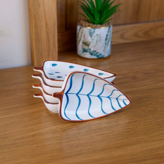 Hand-Painted Ceramic Plate
