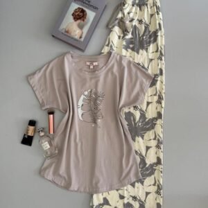 LADIES SUIT 2PCS LONG-PANTS