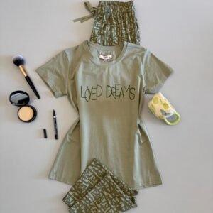 LADIES SUIT 2PCS LONG-PANTS