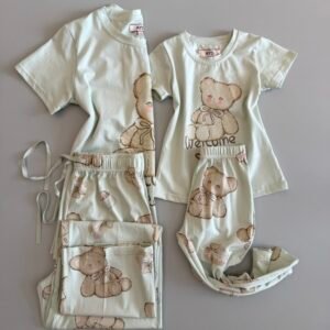 LADIES SUIT 2PCS LONG-PANTS {SMALL SIZE}