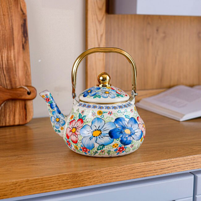 Classic Floral Teapot