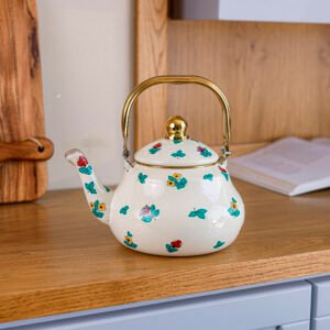 Classic Floral Teapot