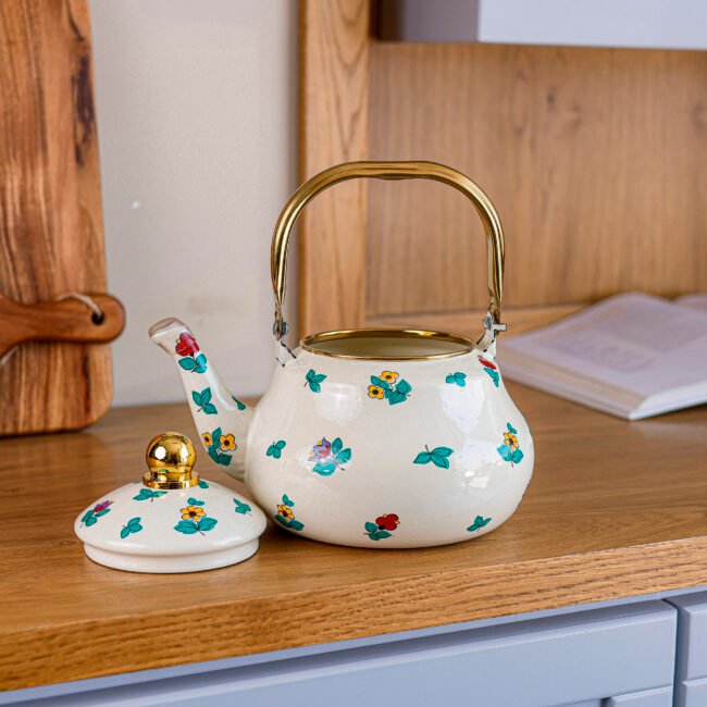 Classic Floral Teapot - Image 2