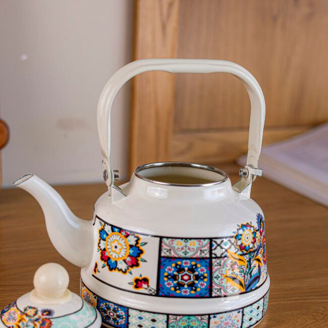 ⁦Classic Floral Teapot⁩ - الصورة ⁦3⁩