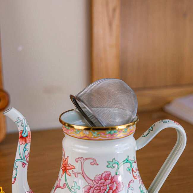Classic Floral Teapot - Image 3