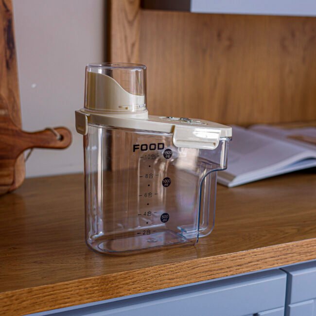 ⁦Airtight Food Storage Container with Date Dial⁩ - الصورة ⁦2⁩