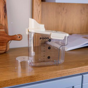 Airtight Food Storage Container with Date Dial