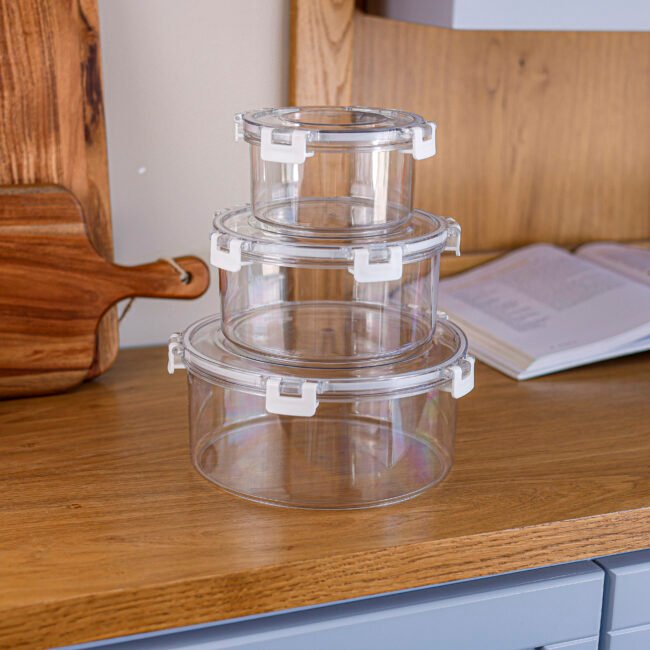 Tupperware three-piece set - Image 2