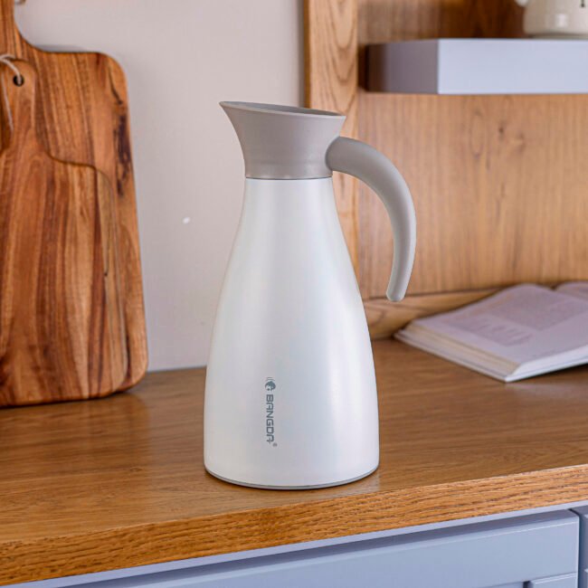 thermos with Stainless Steel Inner Lid