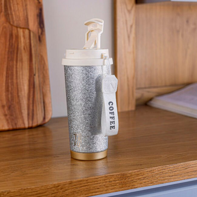 Portable Thermal Cup with Sealed Lid - Image 2