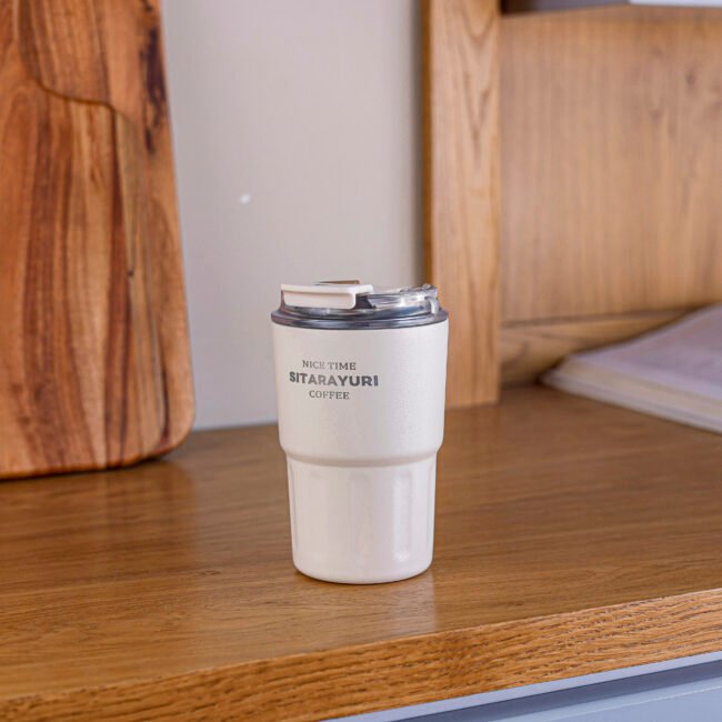 Portable Thermal Cup with Sealed Lid - Image 3