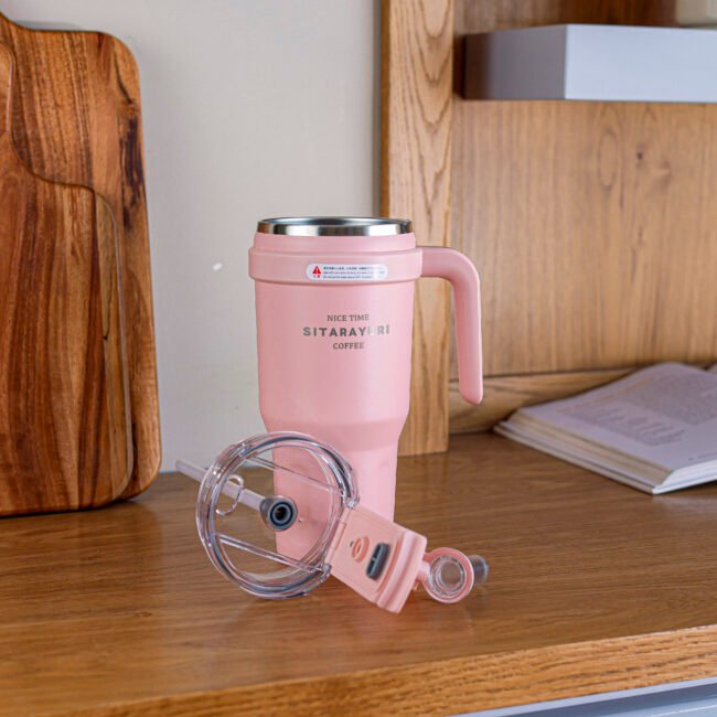 Portable Thermal Cup with Sealed Lid - Image 3