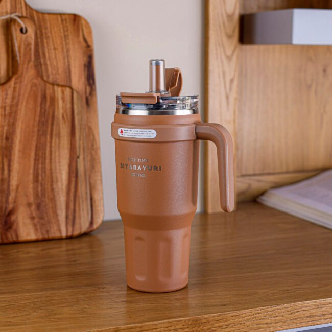 Portable Thermal Cup with Sealed Lid - Image 4