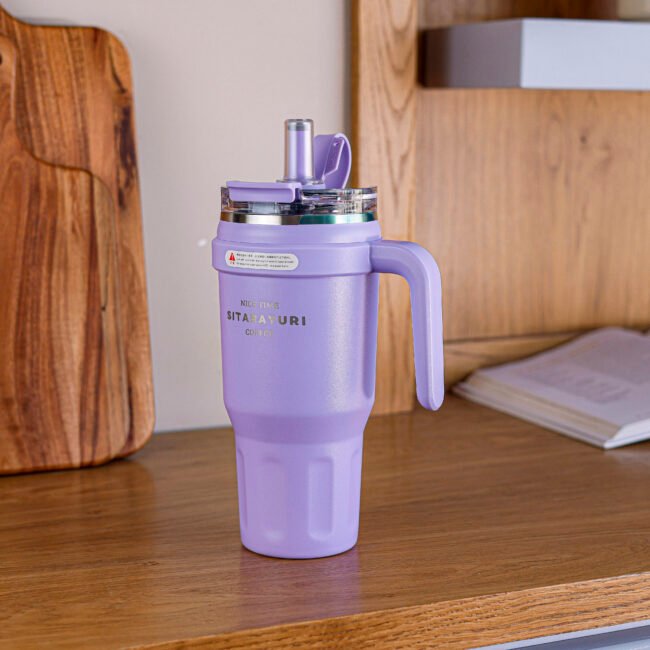 Portable Thermal Cup with Sealed Lid - Image 6