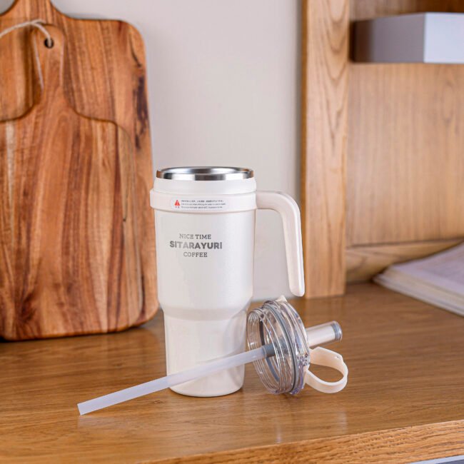 Portable Thermal Cup with Sealed Lid - Image 3