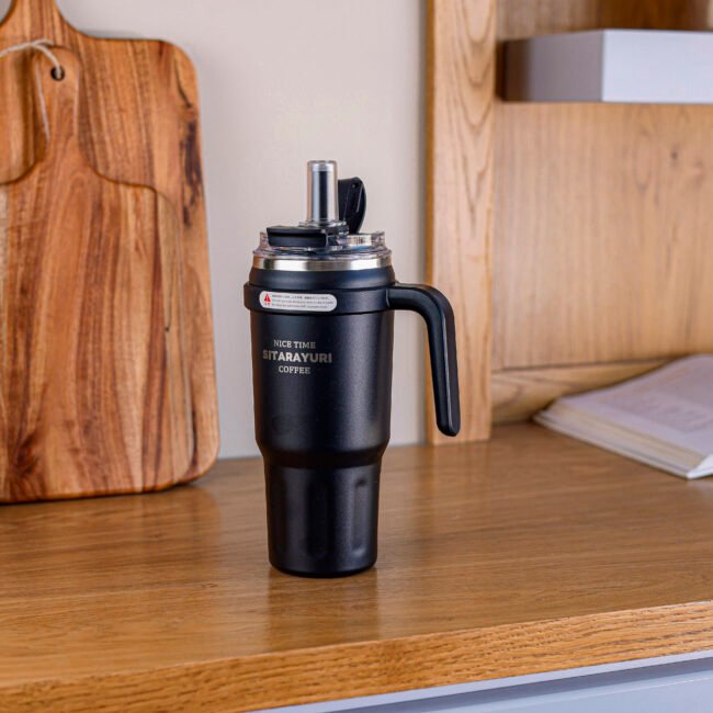 Portable Thermal Cup with Sealed Lid - Image 9