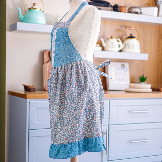⁦Decorative Kitchen Apron with Padded Upper⁩ - الصورة ⁦8⁩