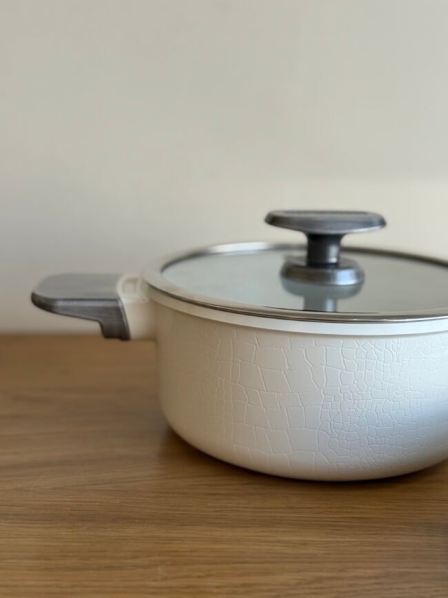 Non-Stick Cooking Pot with Glass Lid - Image 2