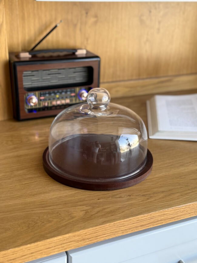 Glass Food Display Dome for Treats & Dates