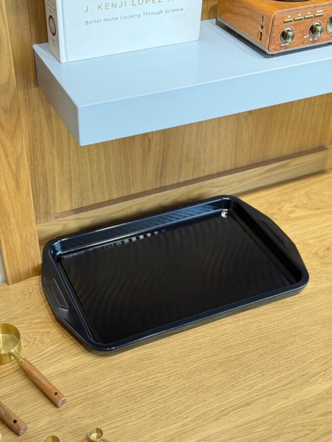 3-Piece Non-Stick Metal Oven Tray Set - Image 5